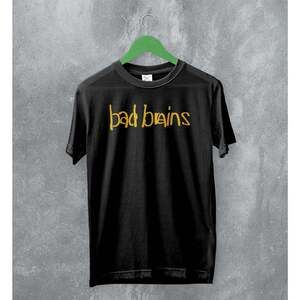 Bad Brains Punk Rock Logo Hardcore Band Music Graphic Fan T-Shirt 81